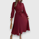 Lisa - Vestido Midi de Manga Longa