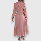 Lisa - Vestido Midi de Manga Longa