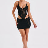 Saia Mini Selma - Preta