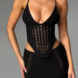 Saia Mini Selma - Preta