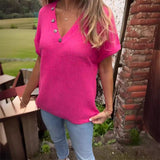 Blusa de manga curta
