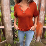 Blusa de manga curta