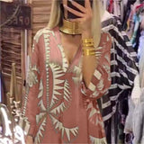 Vestido vintage para mulheres com mangas 3/4 e barra assimétrica