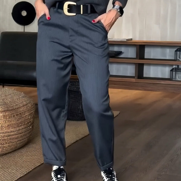 MILANO - PANTALÓN DE TRAJE DE RAYAS