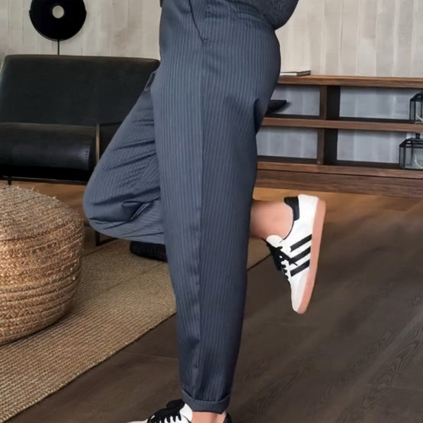 MILANO - PANTALÓN DE TRAJE DE RAYAS