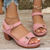 Luisa - Sandálias de salto alto