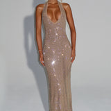 Vestido Maxi Starla - Dourado