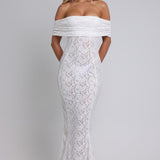 Vestido Maxi Stephanie - Marfim