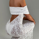 Vestido Maxi Stephanie - Marfim