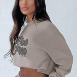 Suéter Studio - Mocha/Carvão