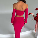 Saia Maxi Tana - Rosa