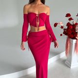 Saia Maxi Tana - Rosa