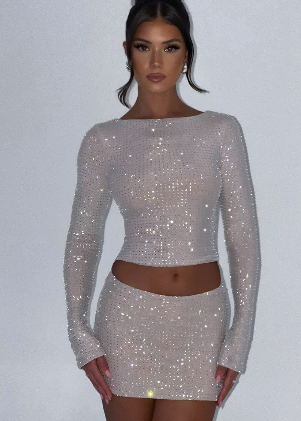 Saia Mini Tani - Nude