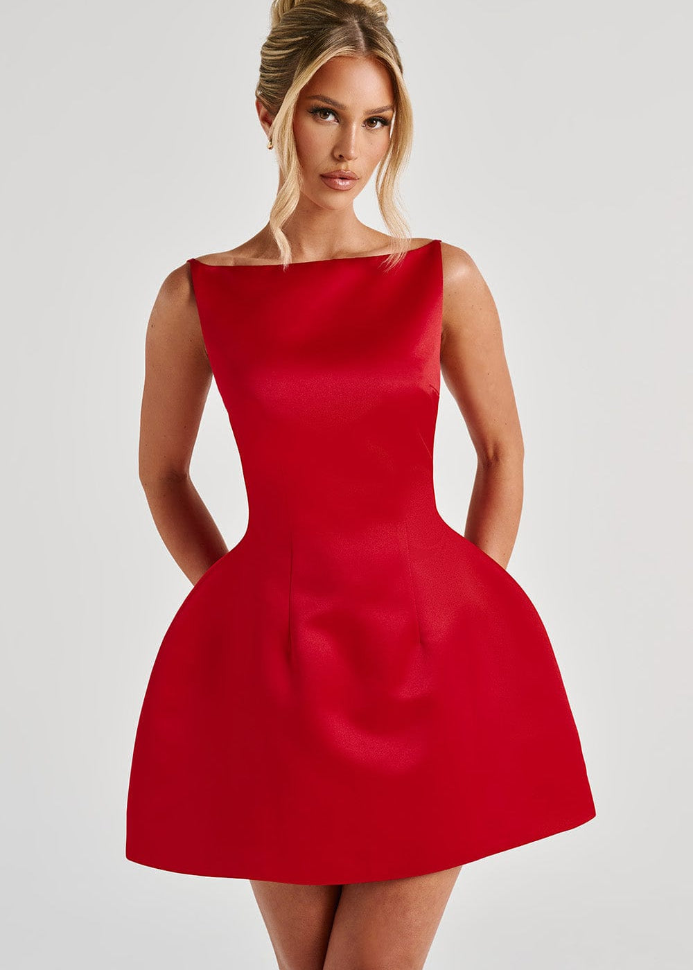 Vestido Mini Tate - Vermelho