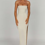 Vestido Maxi Teyana - Creme