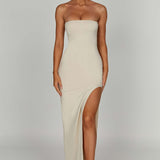 Vestido Maxi Teyana - Creme