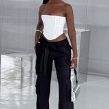 Calças Cargo Tinashe - Preto