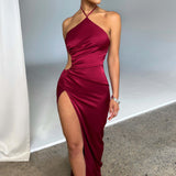 Vestido Maxi Vanessa - Vinho