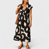 Valery™ | Vestido Fluído com Decote em V