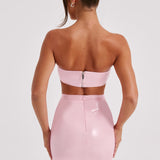 Saia Mini Violeta - Rosa