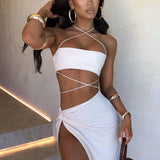 Saia Maxi Vivianna - Bege