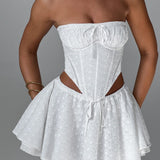 Saia Mini Winnie - Marfim