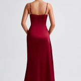 Vestido Maxi Winona - Burgundy