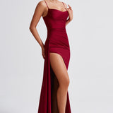Vestido Maxi Winona - Burgundy