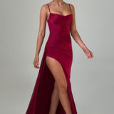 Vestido Maxi Winona - Burgundy