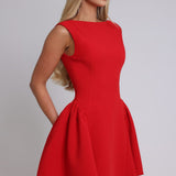 Vestido Mini Yalina - Vermelho