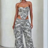 Corset Yasie - Estampa Camo