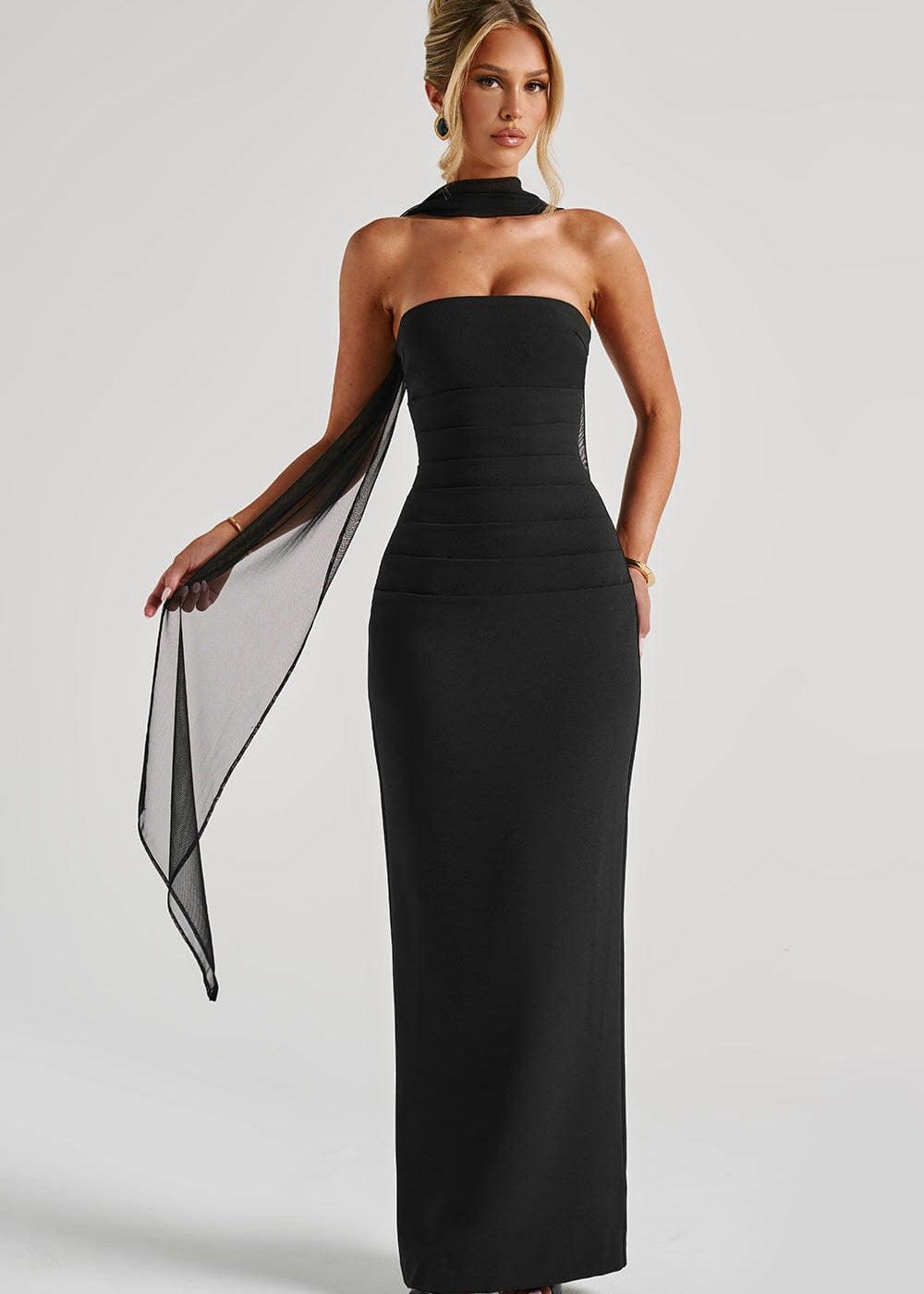 Vestido Maxi Yulia - Preto