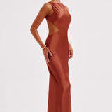 Vestido Maxi Yves - Ferrugem