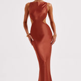 Vestido Maxi Yves - Ferrugem