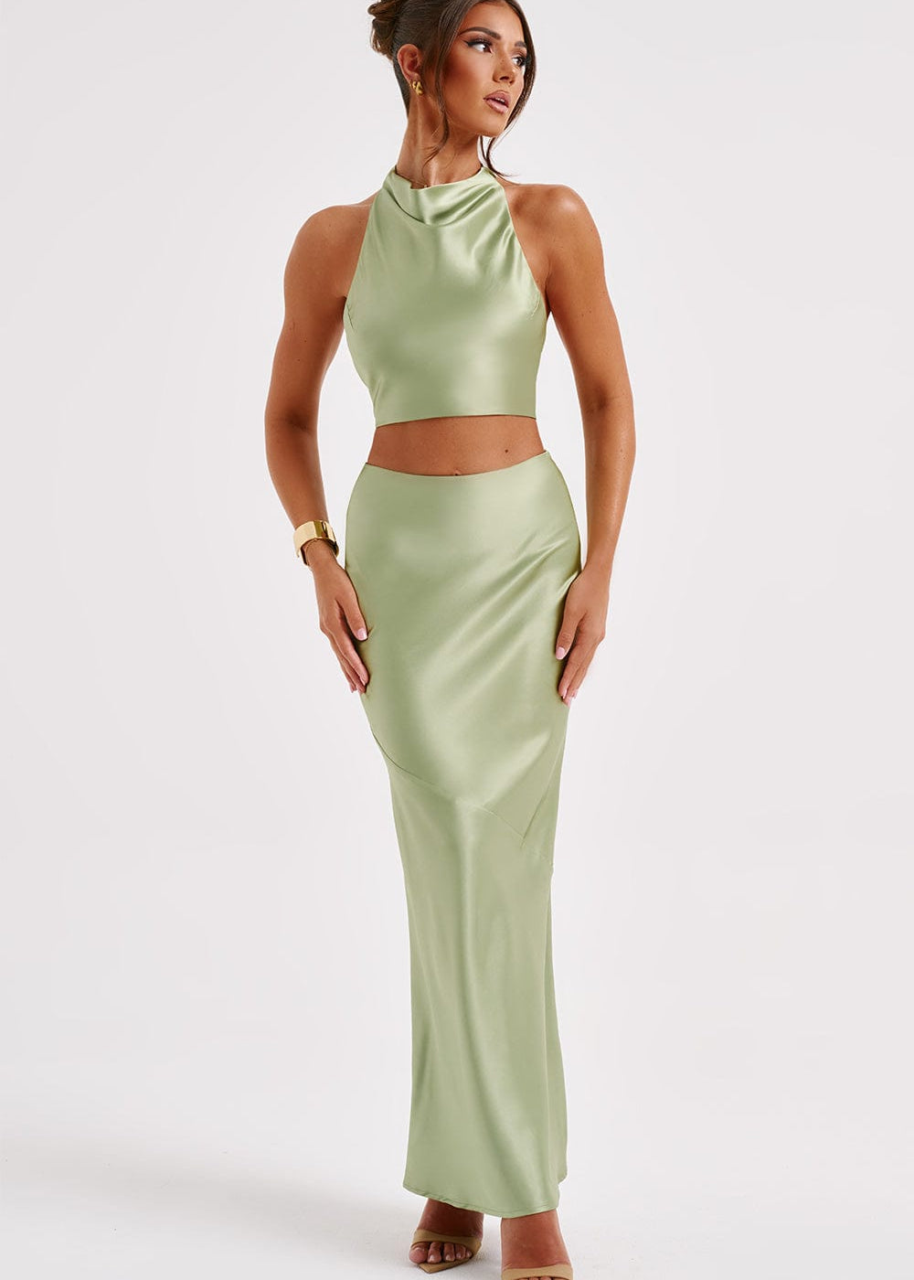 Saia Maxi Zaylee - Caqui