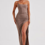 Vestido Maxi Zuri - Chocolate