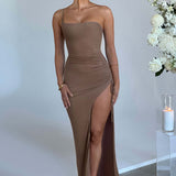 Vestido Maxi Zuri - Chocolate